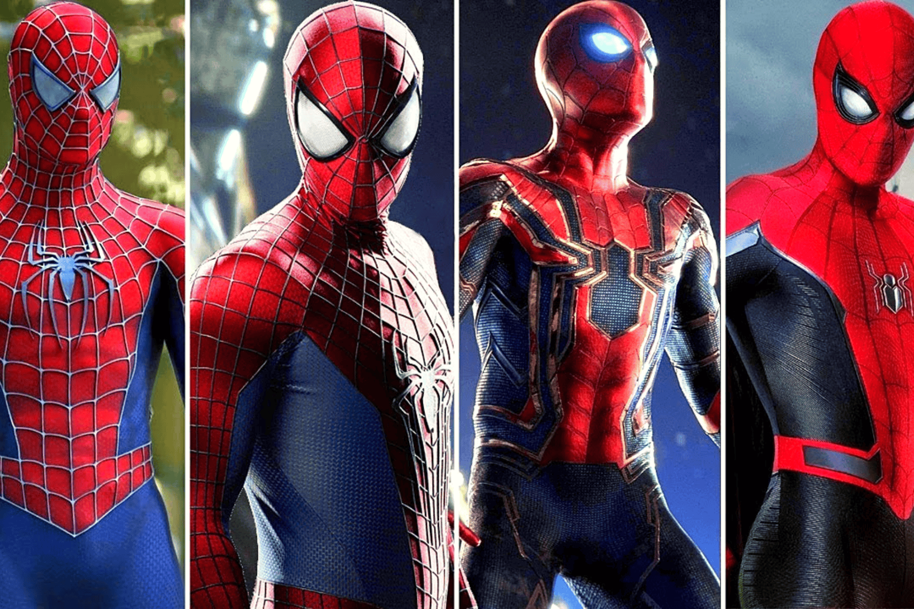 evolution of spiderman costume