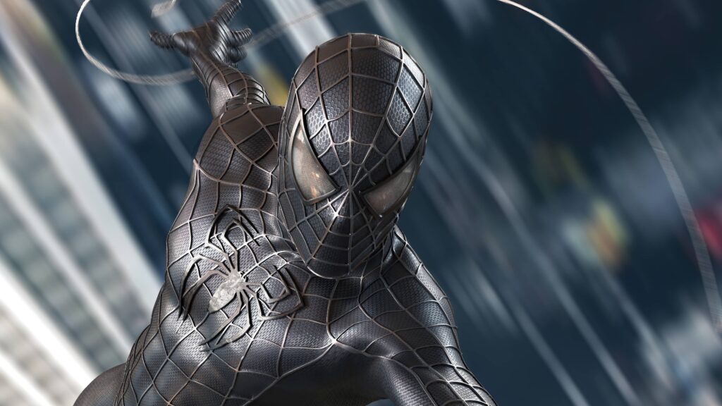 spider man symbiote cusome