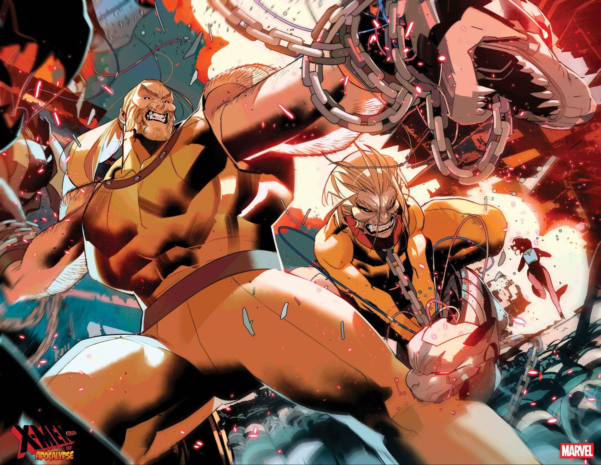 Age of Apocalypse artwork showcasing the iconic alternate reality X-Men team