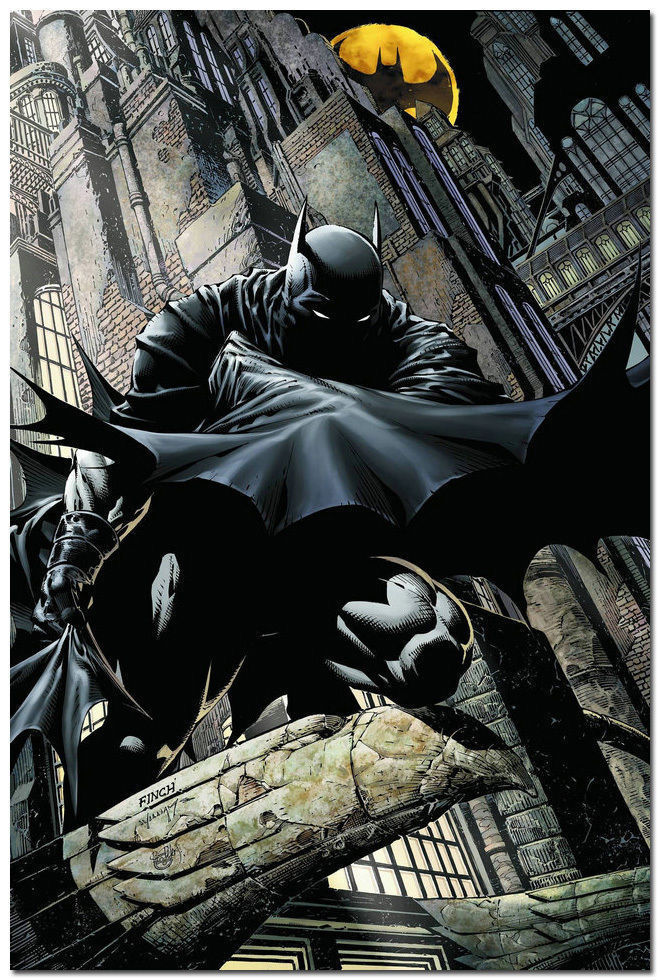 Batman comic book art