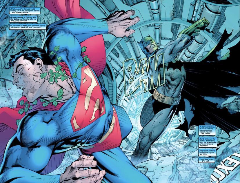Batman reflects on his fundamental differences with Superman in the classic Batman: Hush storyline.