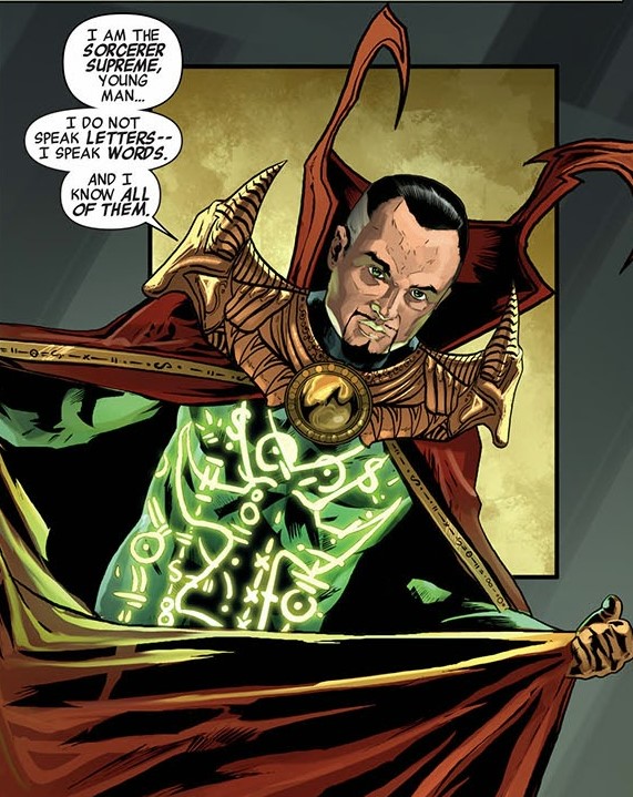 Doctor Strange with the Eye of Agamotto