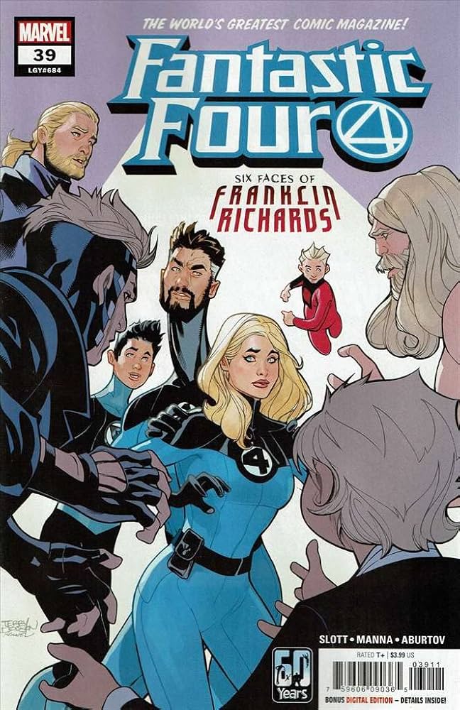 Franklin Richards wielding his reality-warping powers