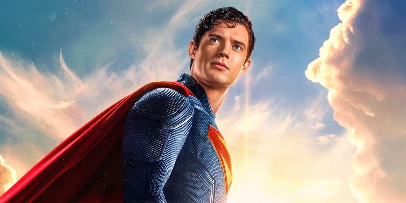 Image of Superman from the 2025 film