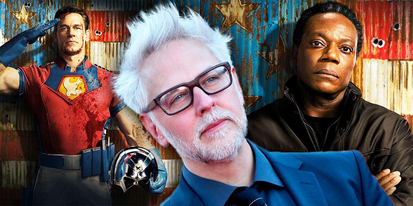 James Gunn and DCU cast members