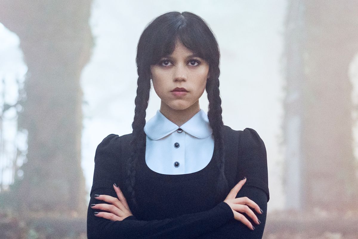 Jenna Ortega as Wednesday Addams