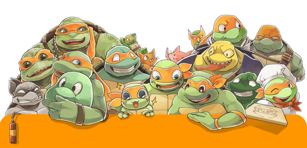 Michelangelo Character Versions