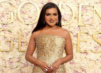 Mindy Kaling’s New Hulu Comedy Casts ‘White Lotus’ and ‘Mean Girls’ Rising Stars Mindy Kaling at a recent event wearing an elegant gold dress