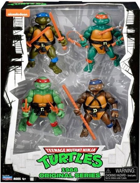 Original 1988 TMNT Figures