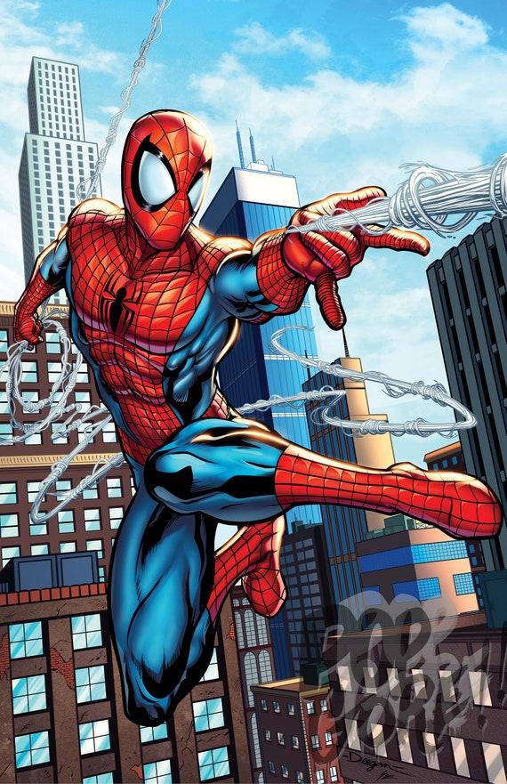 Spider-Man comic book art