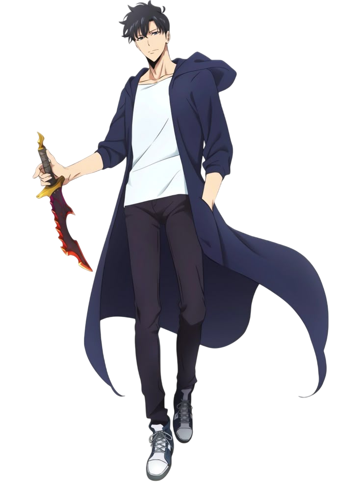 Sung Jinwoo in the Solo Leveling anime