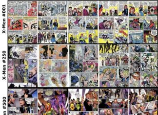 The Evolution of Comic Book Art Styles: From Golden Age to Modern Masterpieces A visual comparison demonstrating the dramatic evolution of comic book art styles from the simple, bold designs of the Golden Age to the sophisticated, detailed artwork of modern comics.