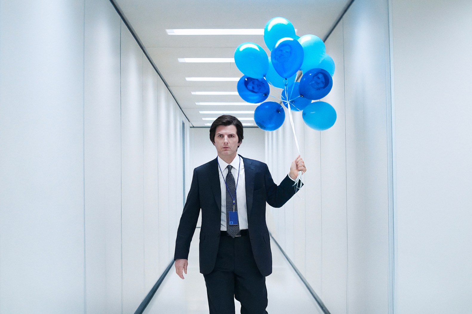 Adam Scott reprises his role as Mark Scout in Severance Season 2, which has broken Apple TV+ streaming records