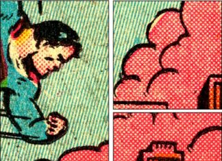 The Psychology and Science of Comic Book Color: How Artists Control Your Emotions Classic Ben Day dots and halftone printing techniques that defined the distinctive look of Golden Age comic books.