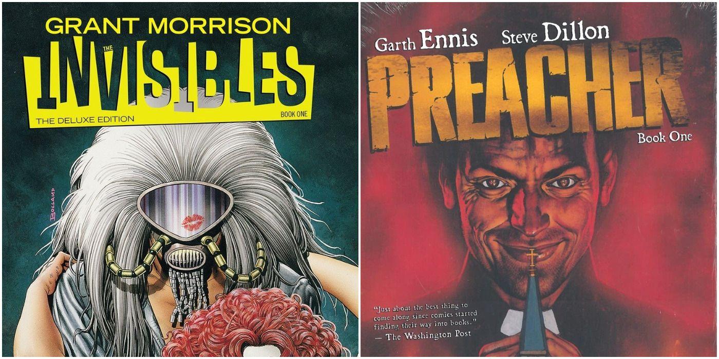 Classic Vertigo titles like The Invisibles and Preacher pushed the boundaries of storytelling