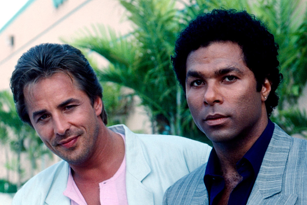 Don Johnson and Philip Michael Thomas starred as Crockett and Tubbs in the original Miami Vice TV series that ran from 1984-1990.