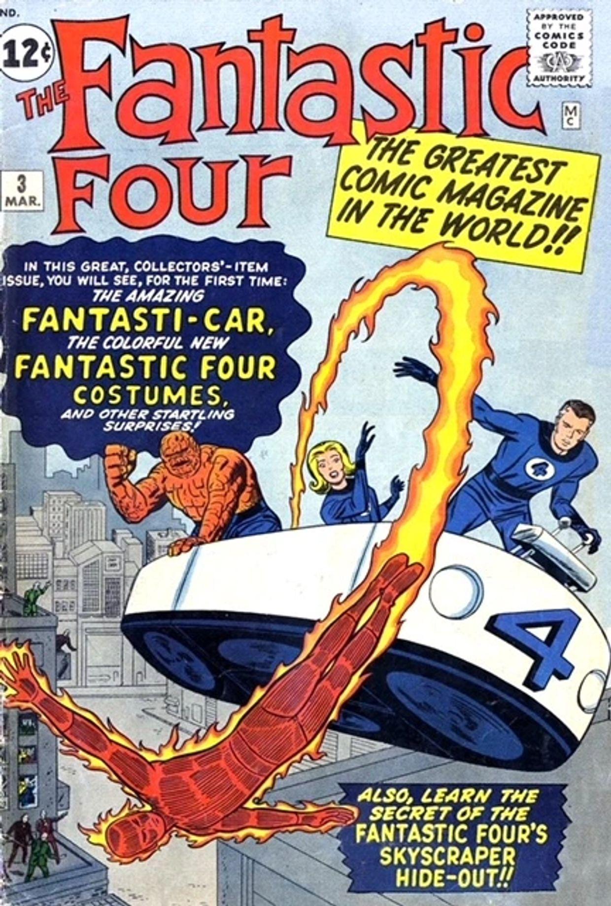 Fantastic Four #1 Cover
