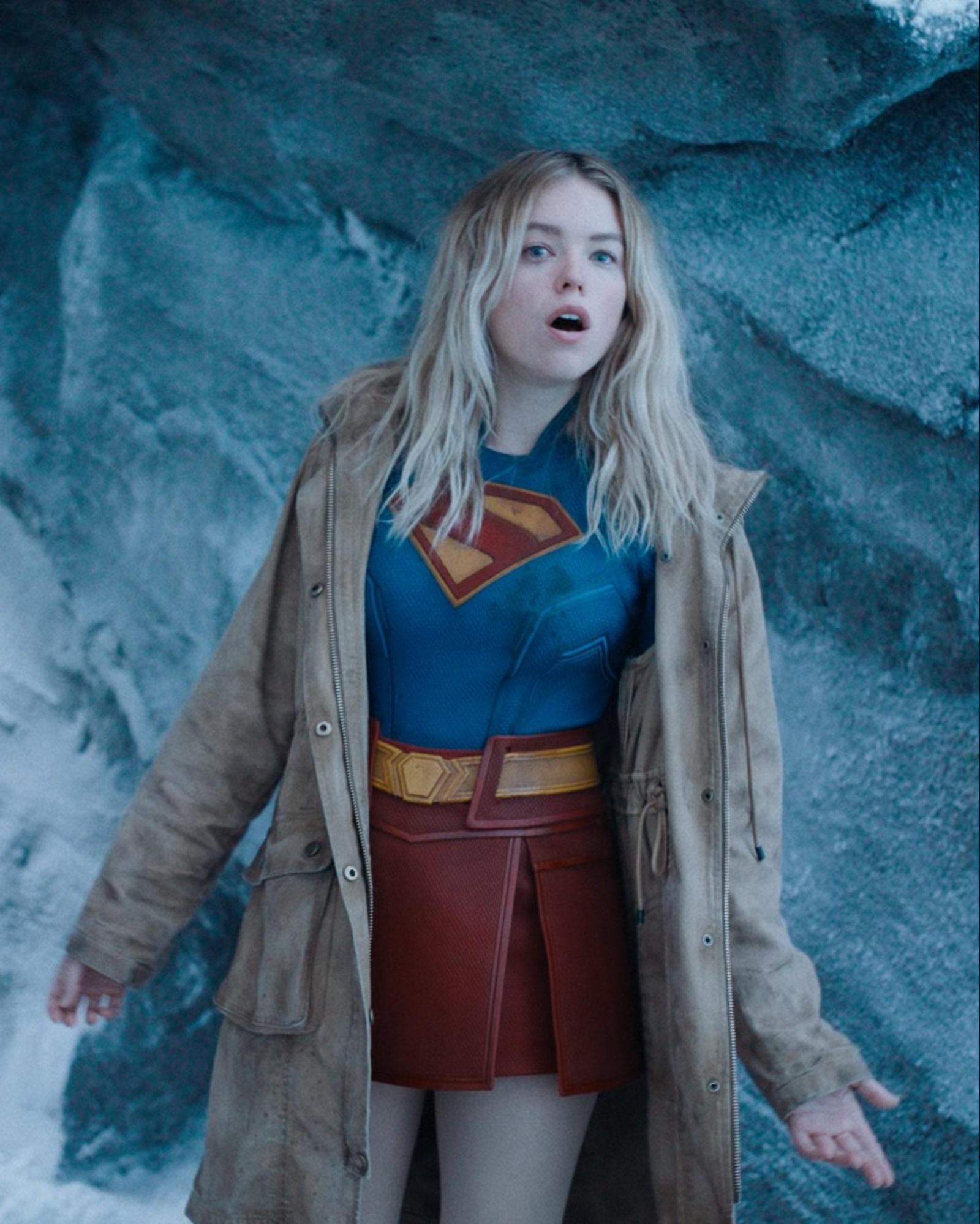 High-quality image of Milly Alcock as Supergirl