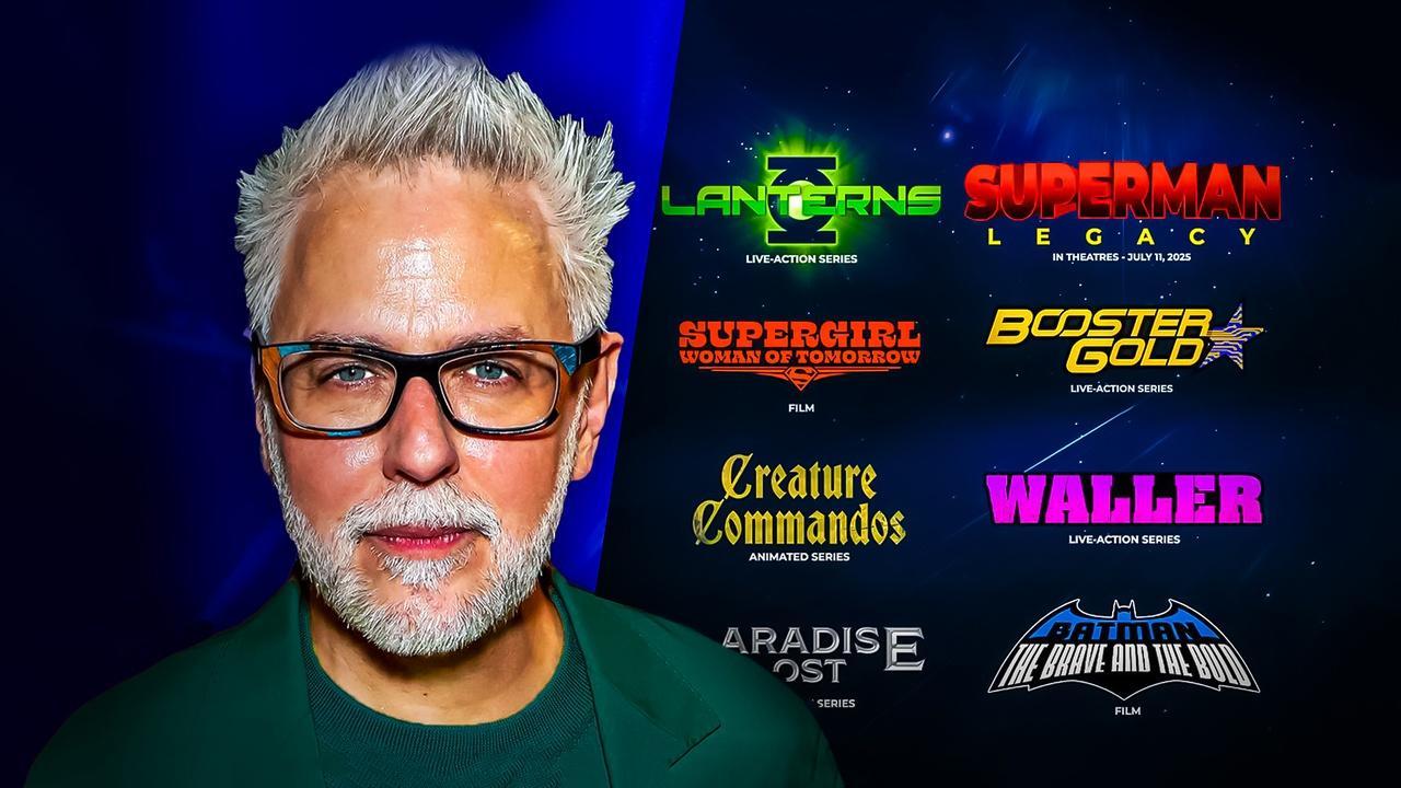 James Gunn with the DCU slate