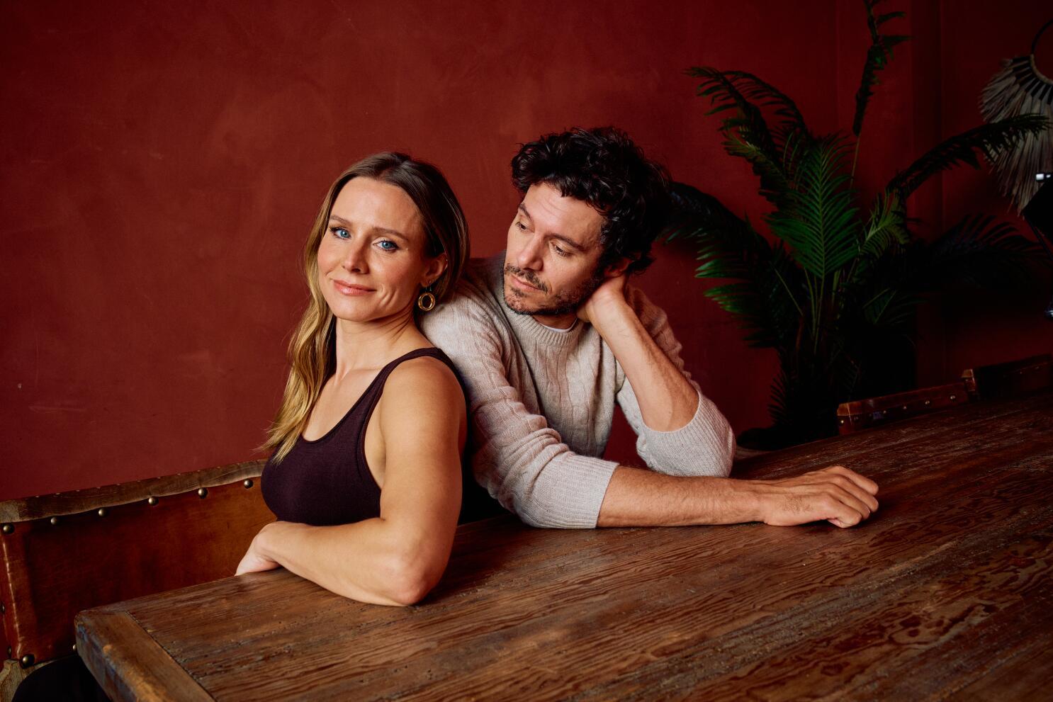 Kristen Bell and Adam Brody star as an unlikely couple in Netflix's romantic comedy "Nobody Wants This"