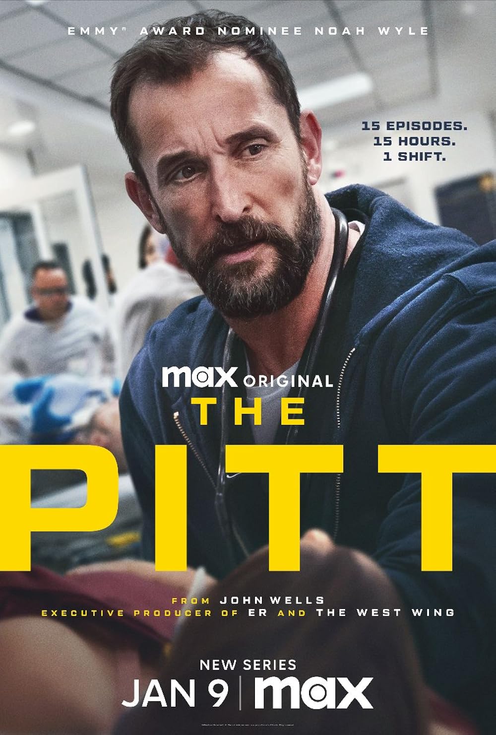 Noah Wyle stars as Dr. Michael "Robby" Robinavitch in HBO Max's "The Pitt"