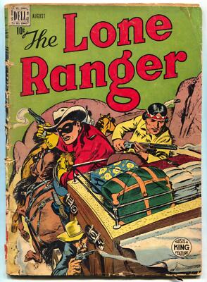 The Lone Ranger Comics #14 from 1949 exemplifies the classic western comic book genre.