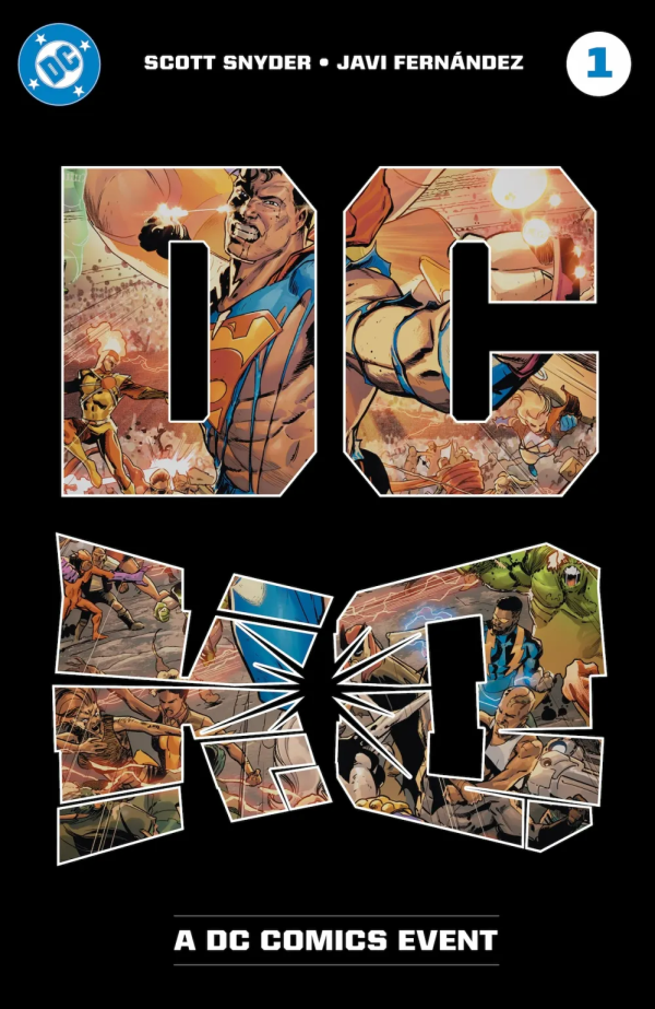 The official cover art for DC K.O. #1 by Scott Snyder and Javier Fernandez