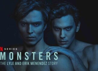Netflix’s ‘Monsters’ Ignites Fury as Erik Menendez Slams “Dishonest” Portrayal A promotional poster for Netflix's Monsters: The Lyle and Erik Menendez Story, featuring the lead actors in a dark and moody setting.