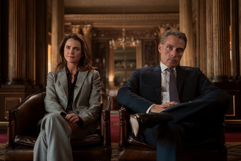 Keri Russell and Rufus Sewell return as Kate and Hal Wyler in The Diplomat Season 3