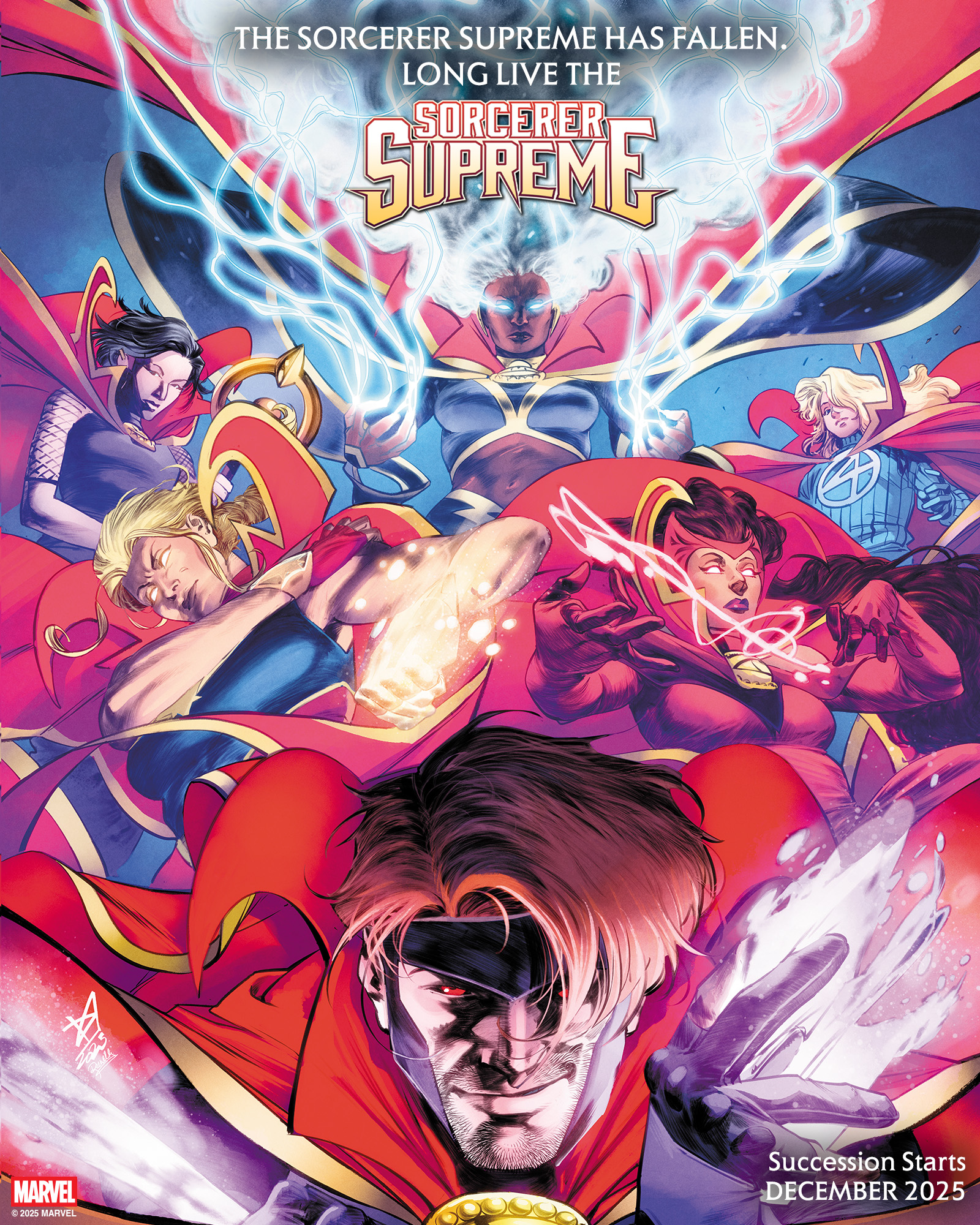 Marvel's Sorcerer Supreme #1 launches December 31, 2025