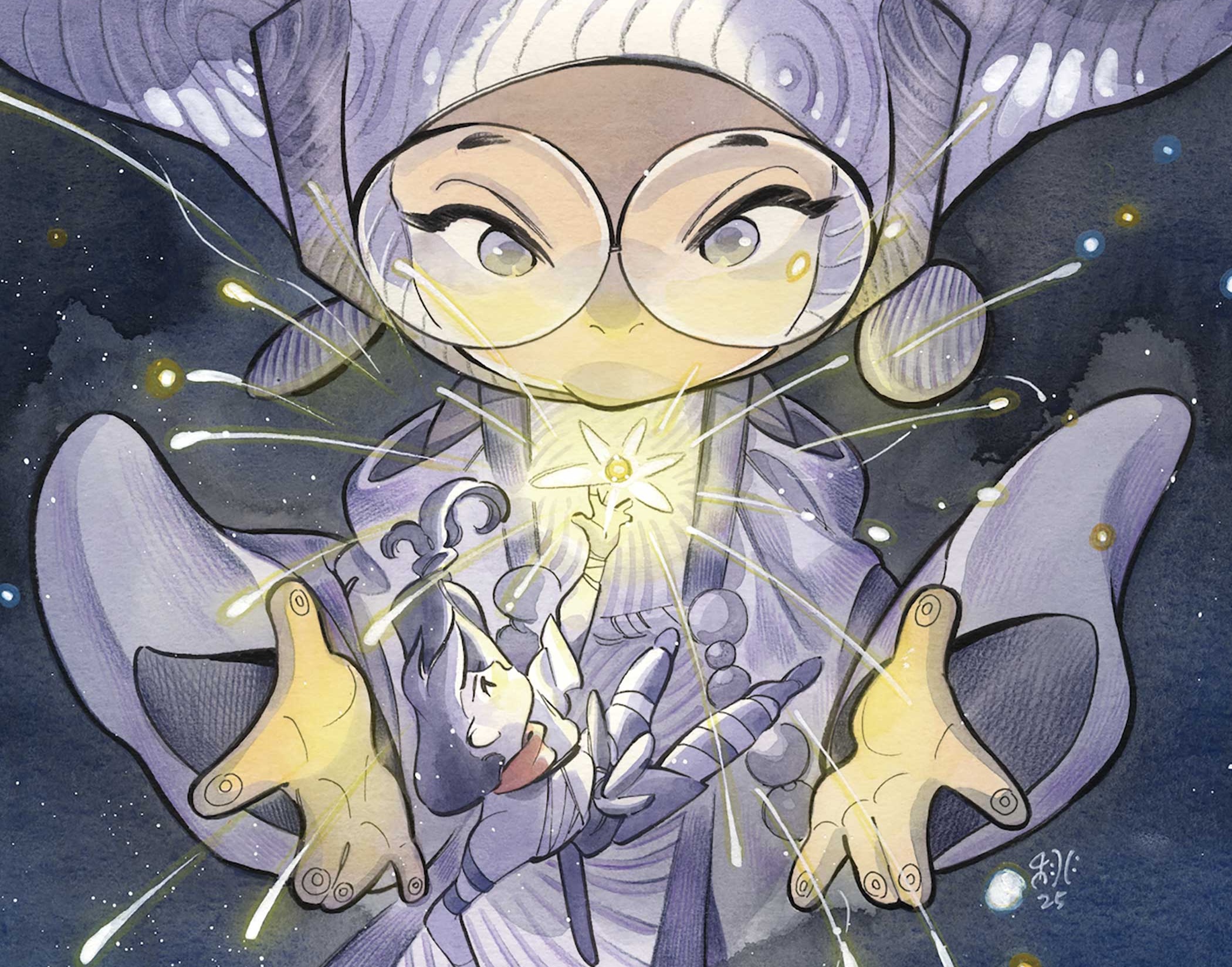 Peach Momoko's distinctive art style brings Sai to life in her upcoming multiverse adventure