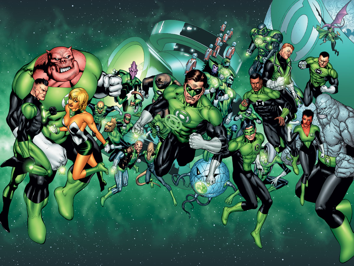 The Green Lantern Corps assembles members from across the universe to protect all 3,600 sectors of space.