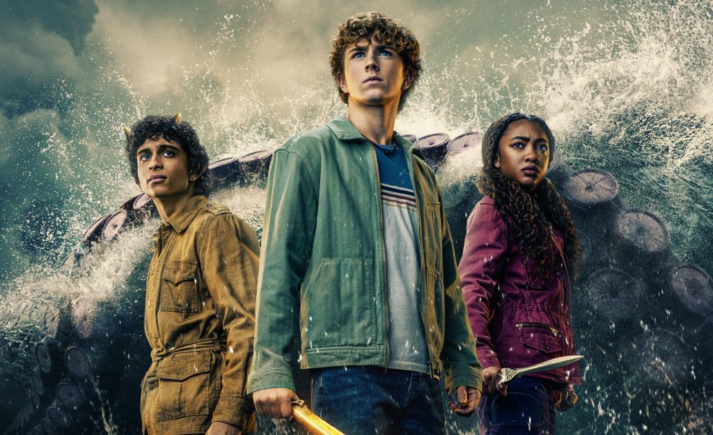 The main trio returns for Percy Jackson and the Olympians Season 2, premiering December 10, 2025