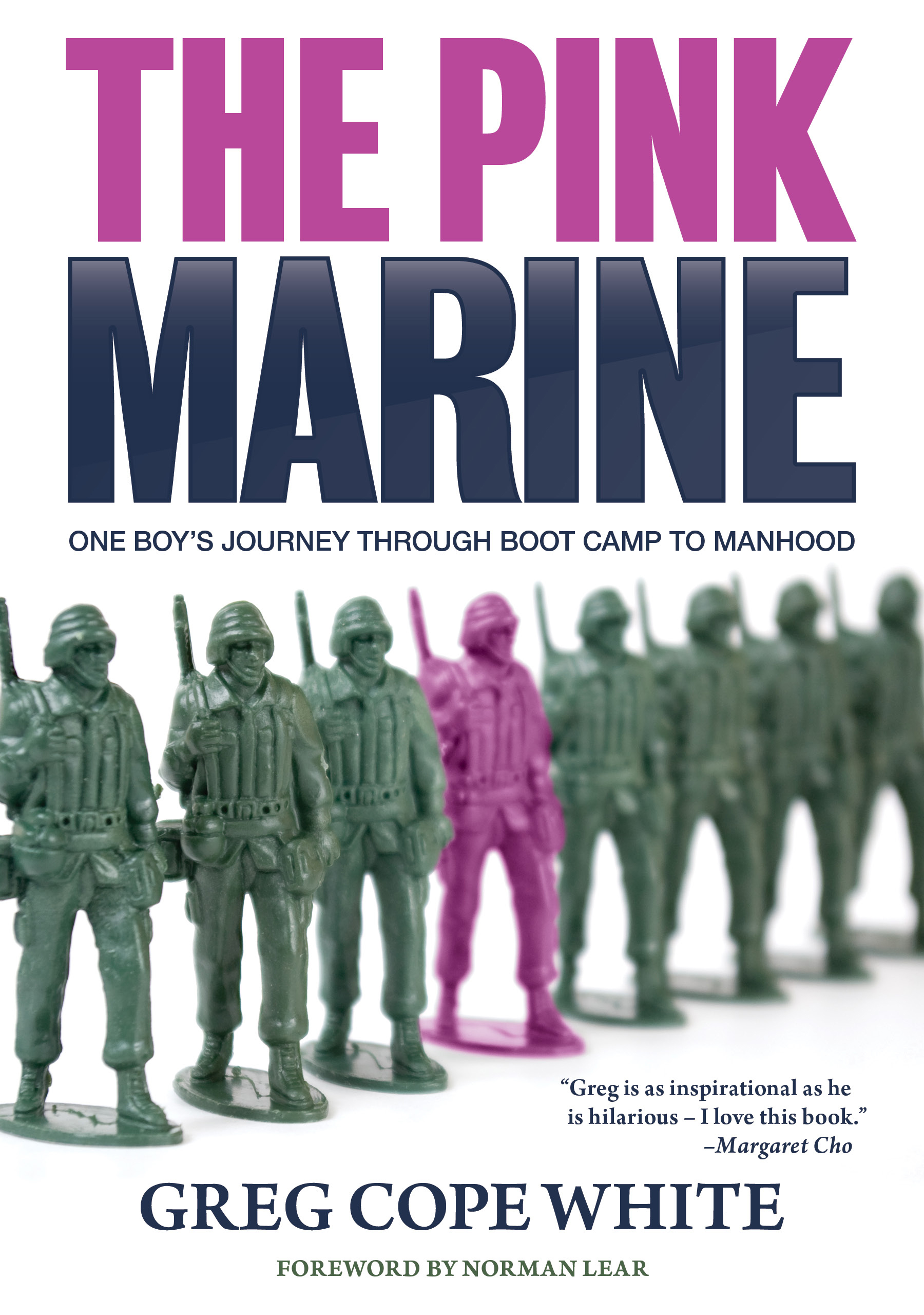 The Pink Marine book cover by Greg Cope White