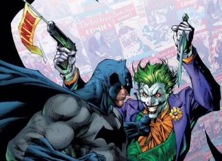 Clash of Titans: The Greatest Comic Book Rivalries of All Time Batman and the Joker face off in a classic comic panel.