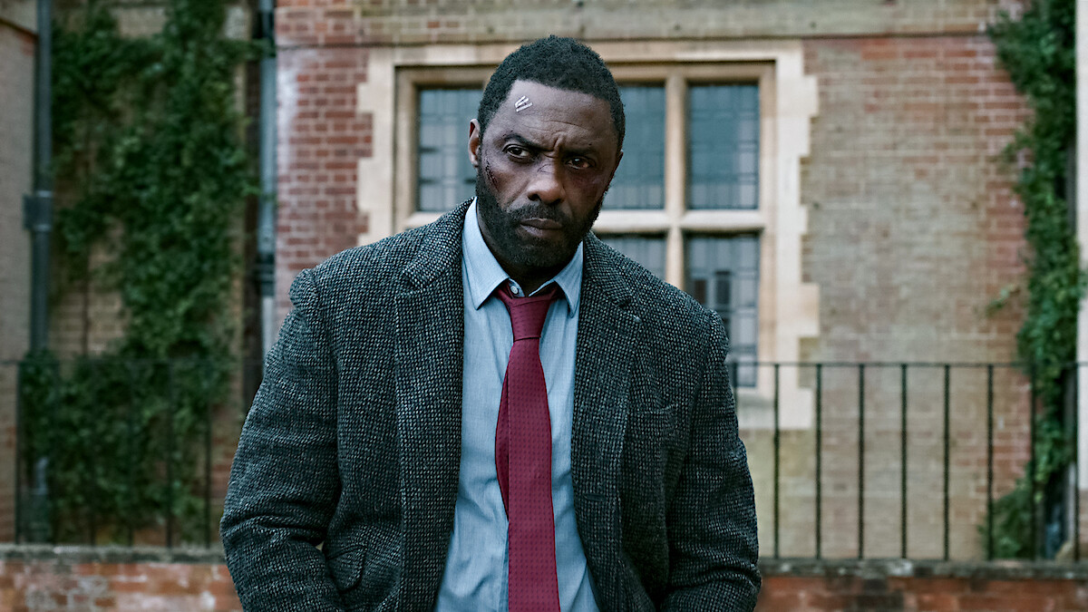 Idris Elba as DCI John Luther in the Netflix film Luther: The Fallen Sun