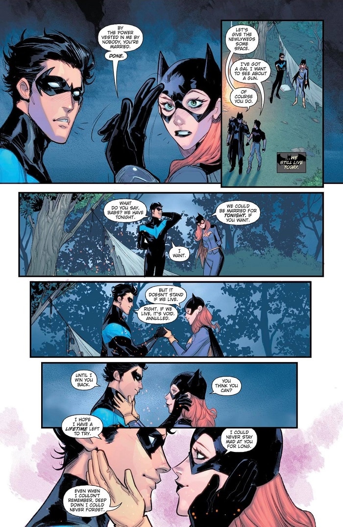 Nightwing and Batgirl