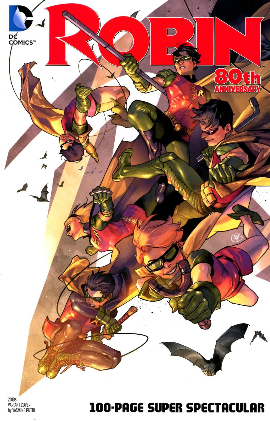Robin 80th Anniversary cover