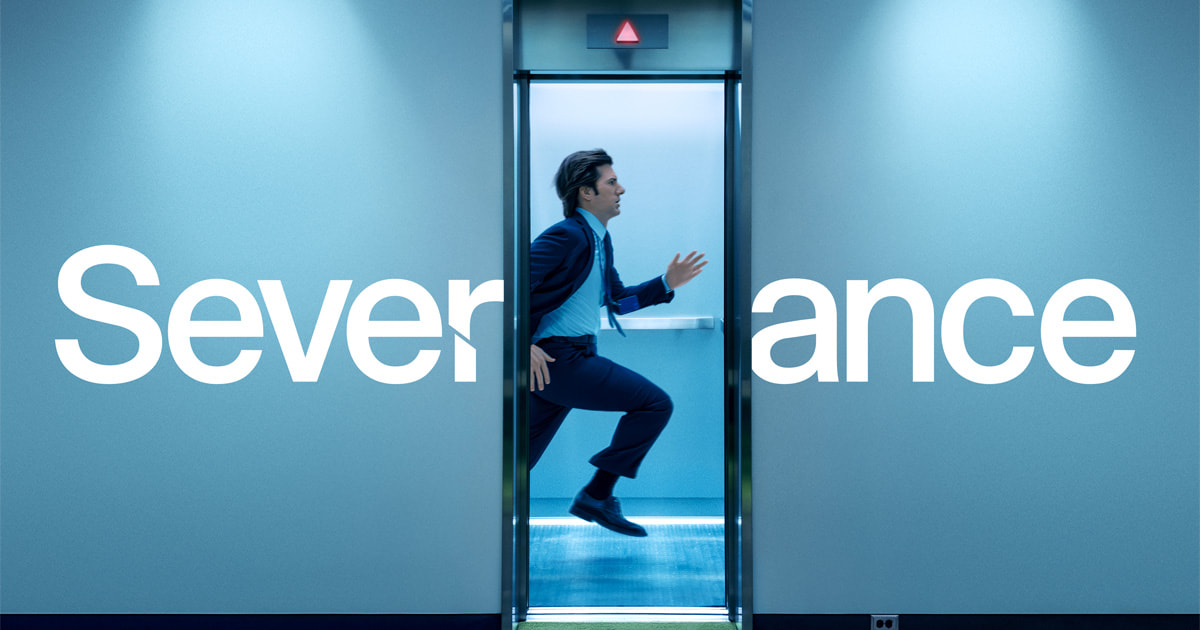 Severance Apple TV Plus logo and key art for season 2