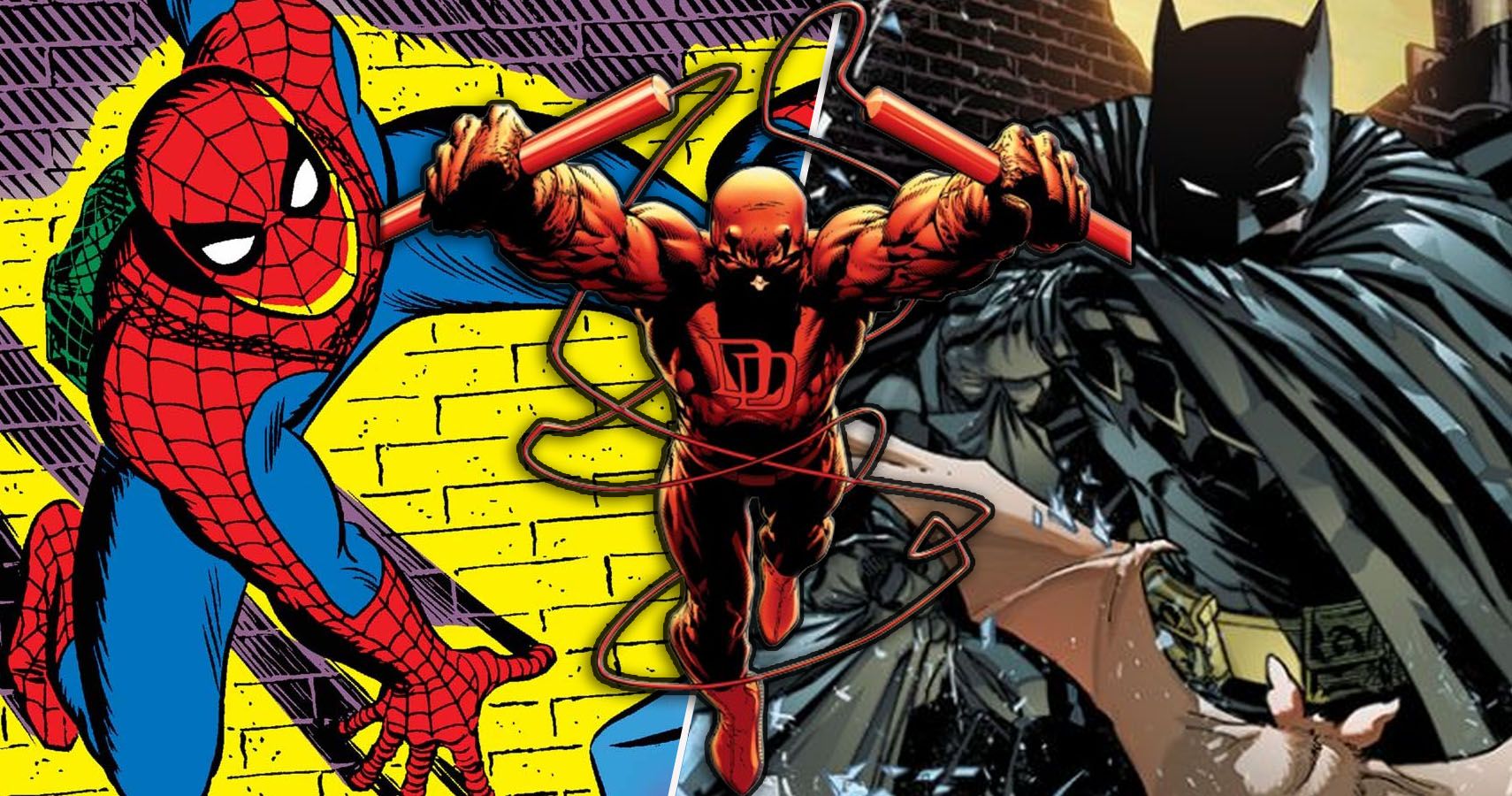 Street-level heroes like Spider-Man, Daredevil, and Batman operate at the ground level, fighting crime in their local communities.