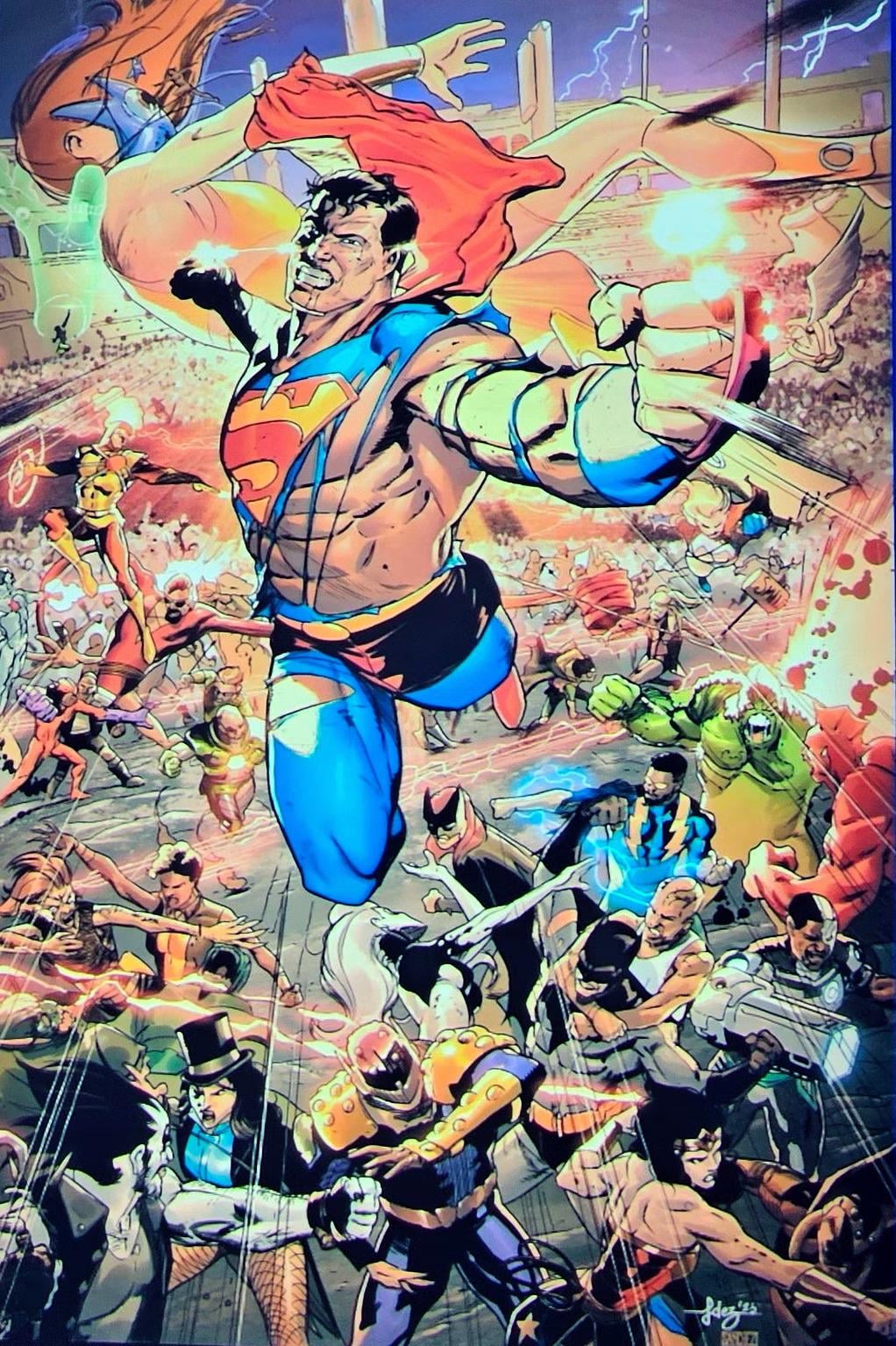 Superman leads DC's heroes into the ultimate tournament in DC K.O. #1