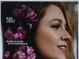 The official theatrical poster for the film It Ends With Us