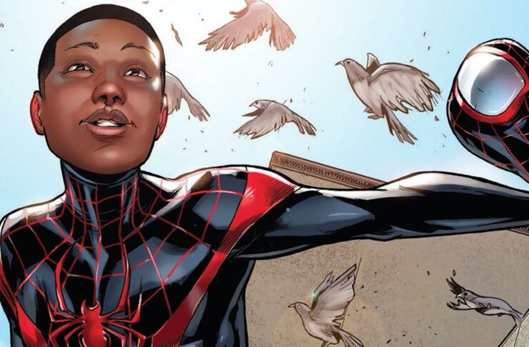 Miles Morales, the groundbreaking Spider-Man character created by Brian Michael Bendis and Sara Pichelli