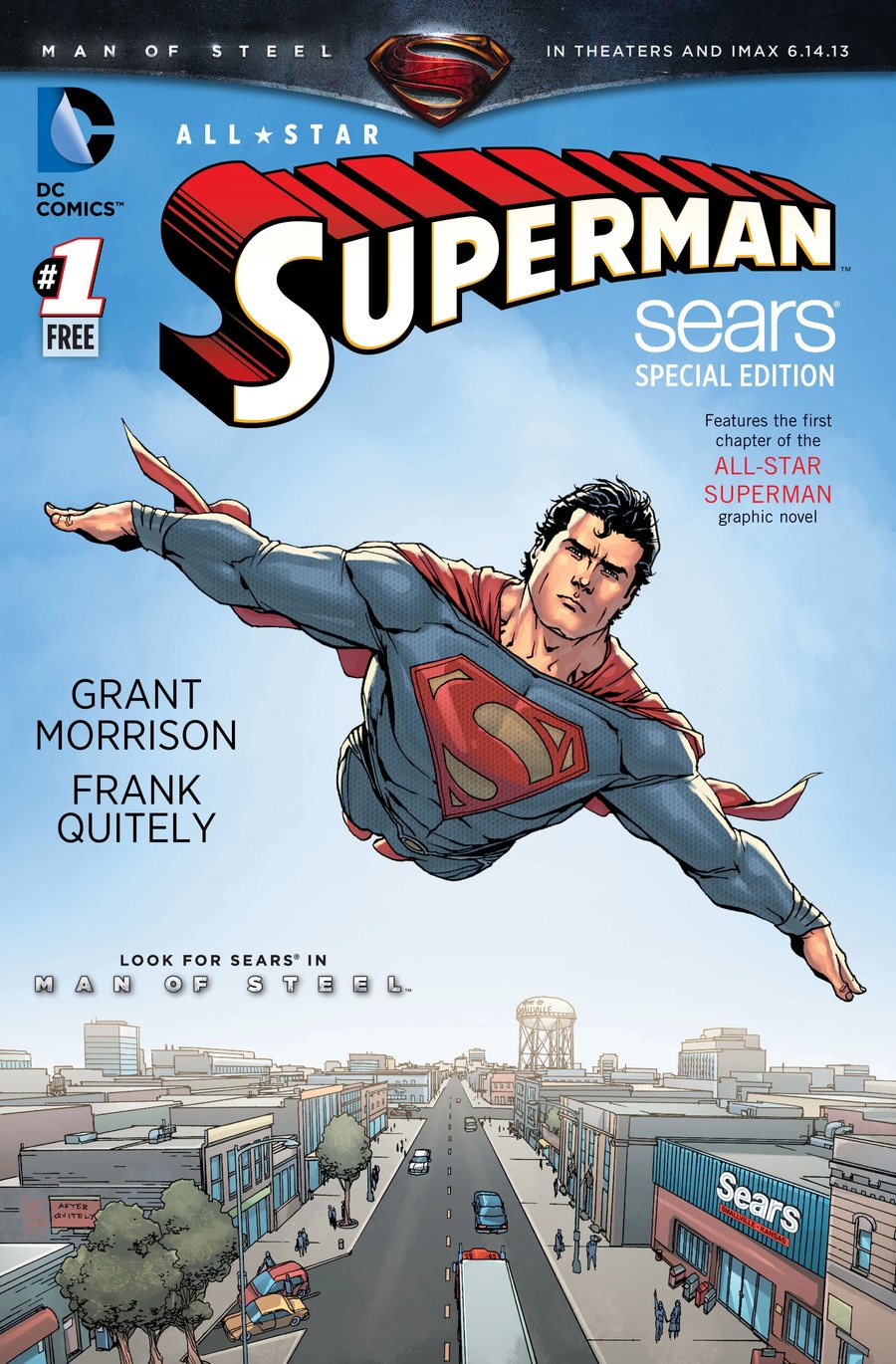 Cover of All-Star Superman #1 by Frank Quitely