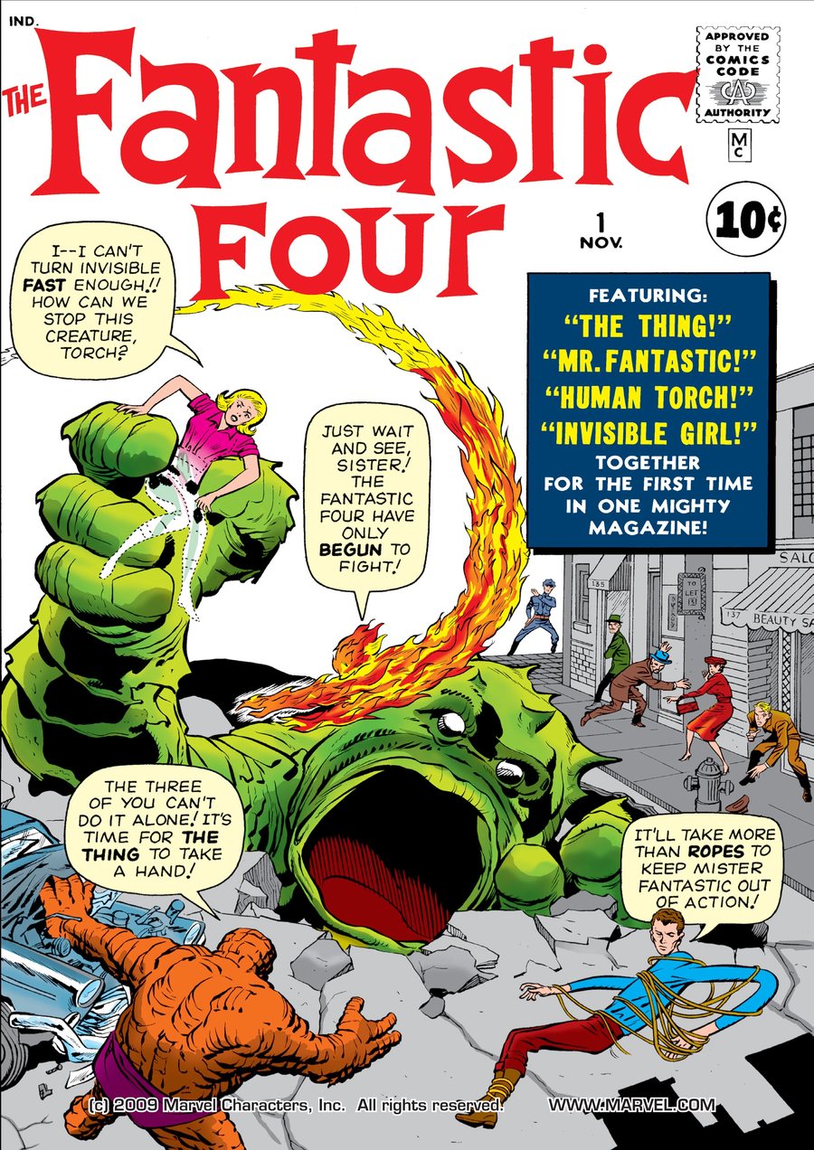 Cover of Fantastic Four #1
