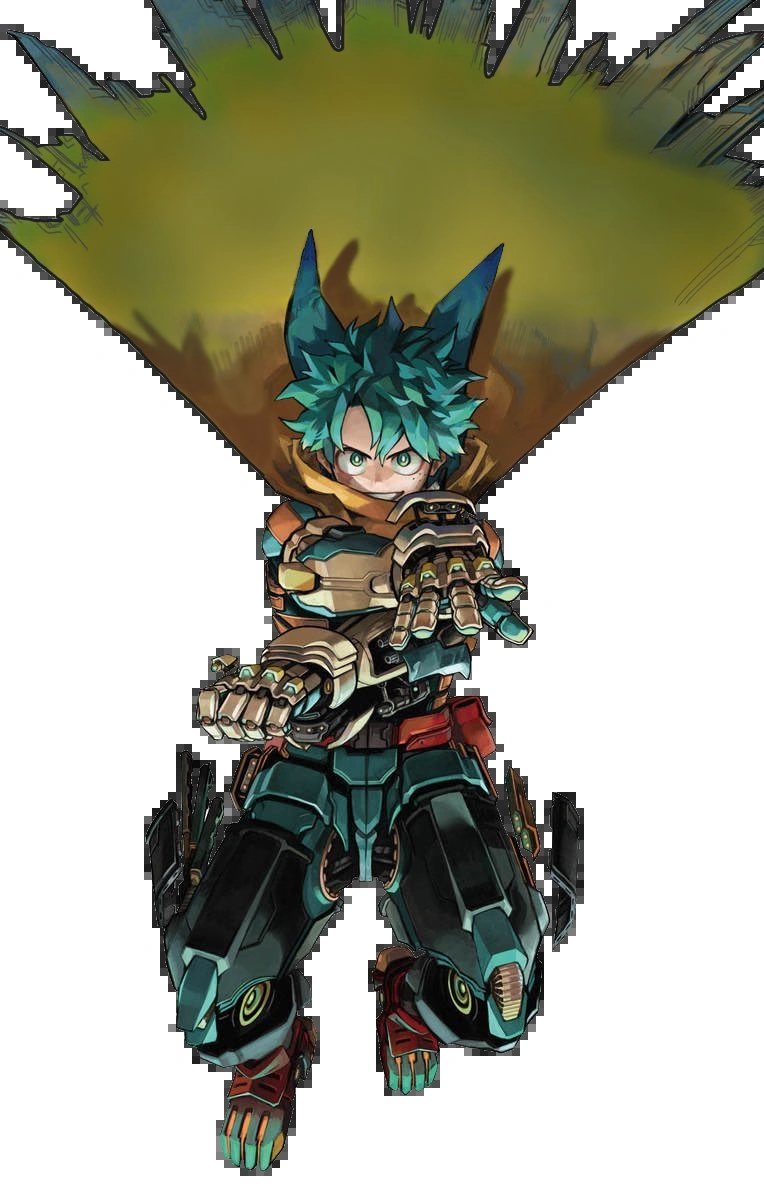 Izuku Midoriya from My Hero Academia