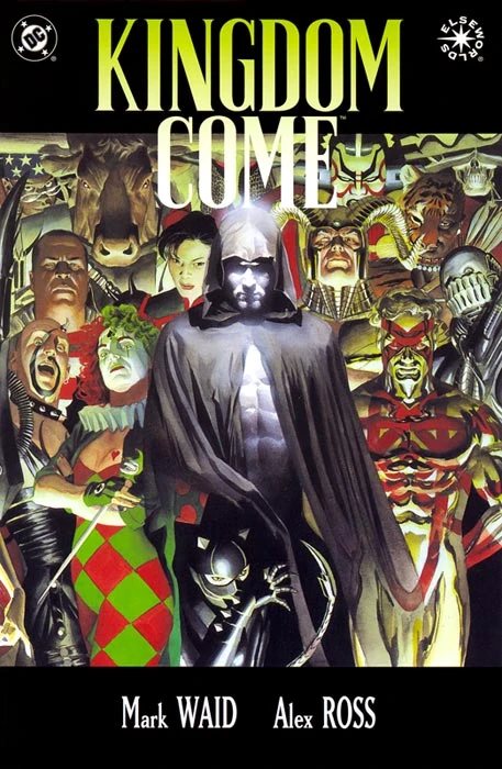 Cover of Kingdom Come #1 painted by Alex Ross