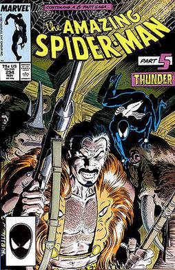 Cover art for Kraven's Last Hunt, one of the best Marvel comics of all time