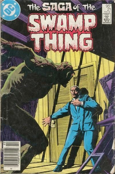 Cover of Saga of the Swamp Thing #21, The Anatomy Lesson