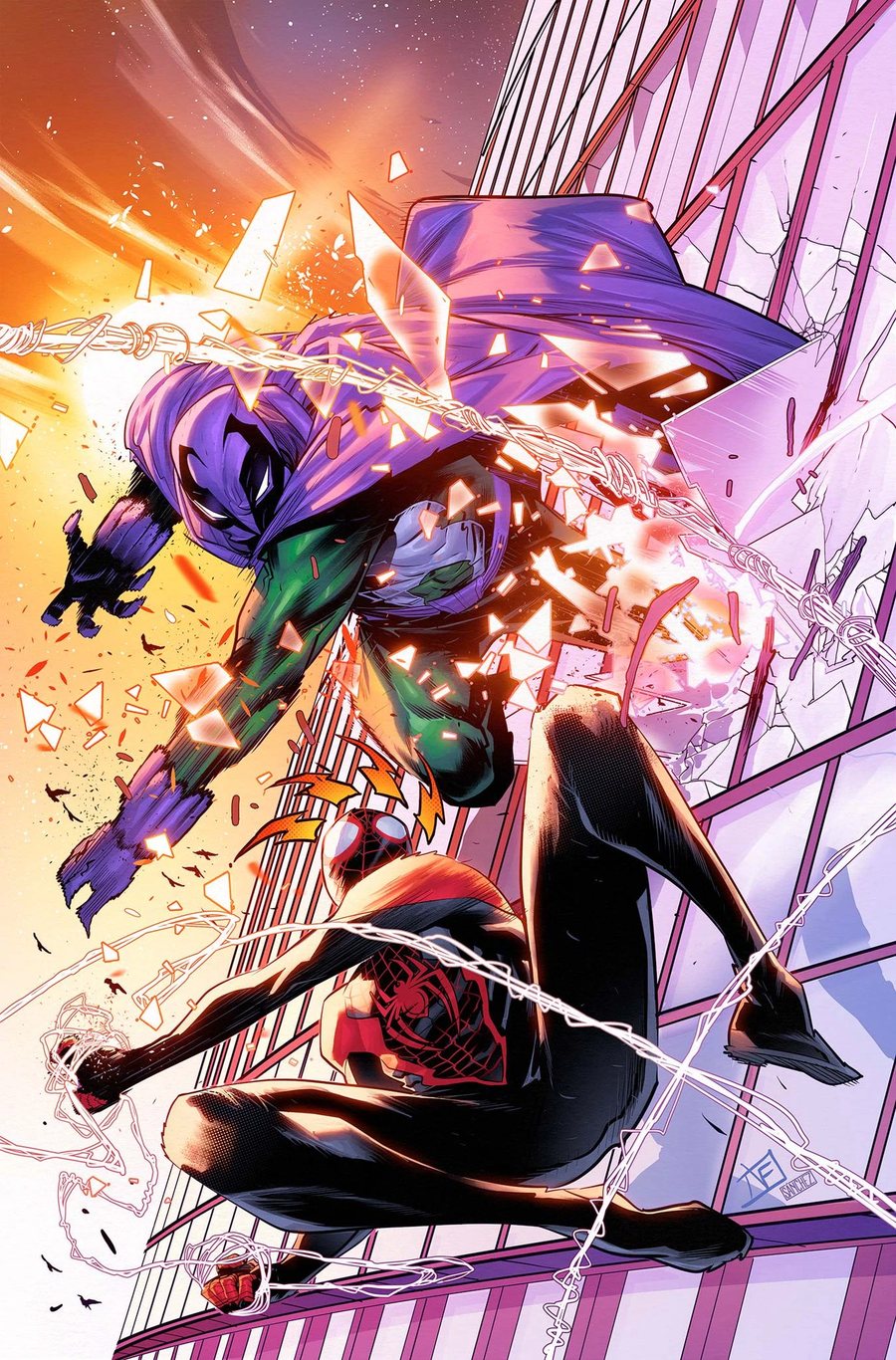 Aaron Davis, the Prowler and Miles Morales's uncle
